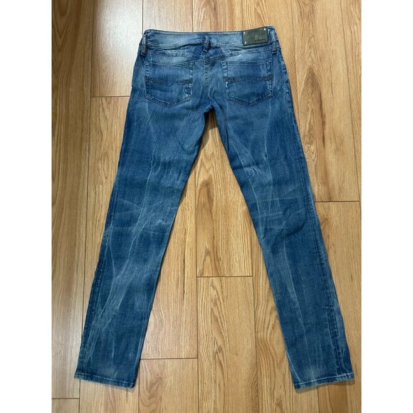 Diesel Jeans Womens 32x34 Blue Matic Low Rise Slim Tapered Stretch Denim EUC - Picture 4 of 4